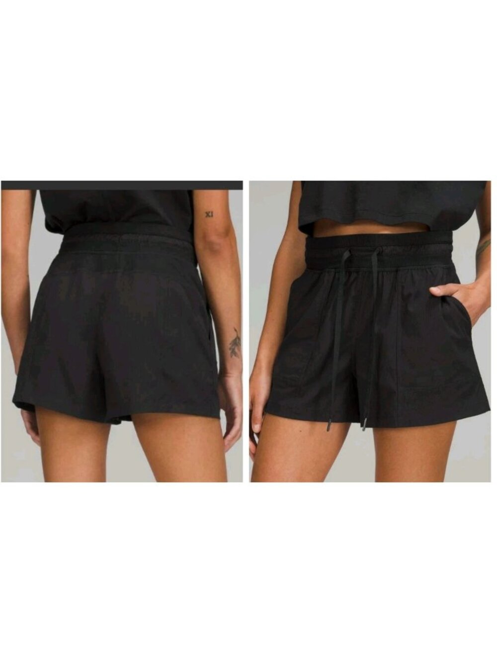 lululemon Dance Studio High-Rise Short 3.5" Black Size 4 Activewear Athleisure